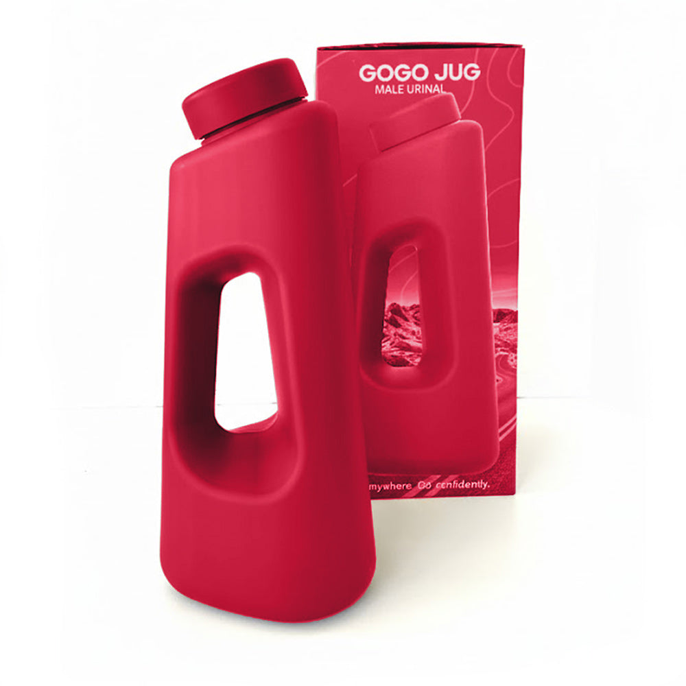 Gogo Jug - Trucker's Portable Male Urinal - Large 42oz Capacity