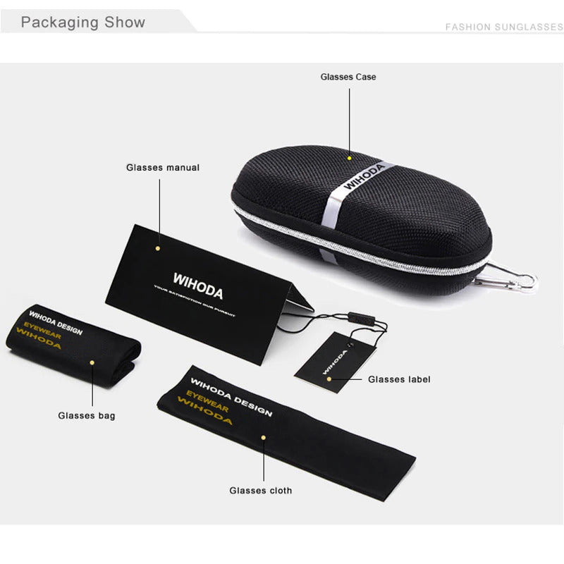 HD Polarized Photochromic Driving Glasses (Day/Night)