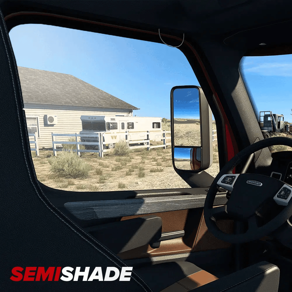  Sun Shade for Side Windows for semi Truck Peterbilt