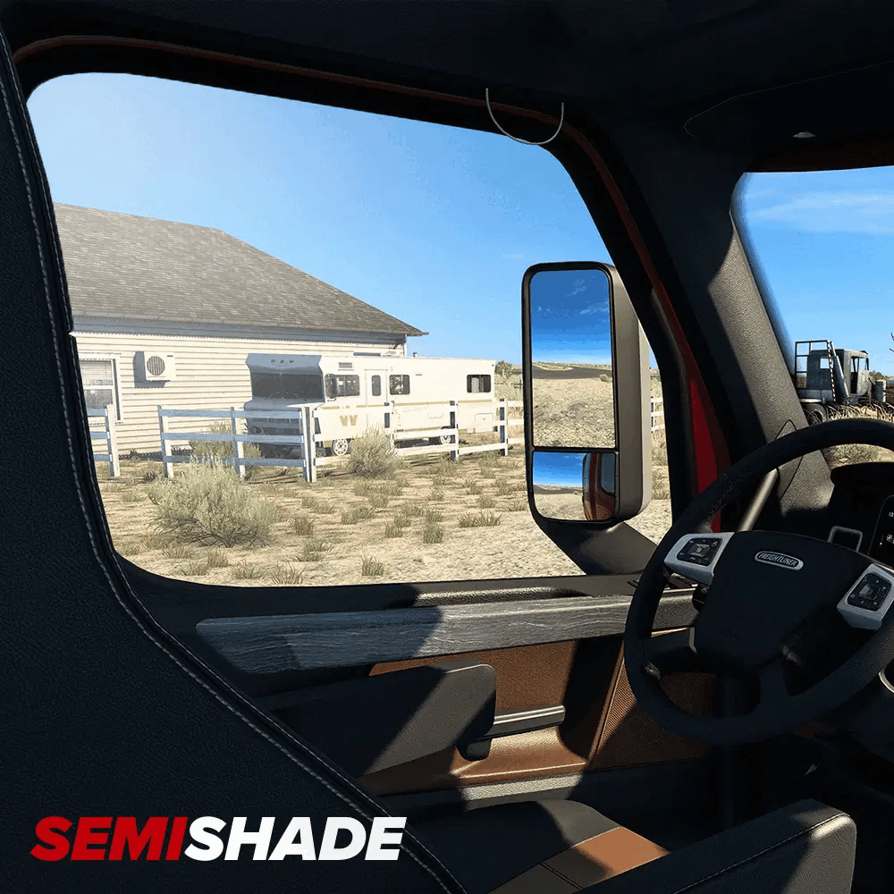 SEMI-SHADE™ Freightliner window shades